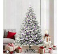 Vidaxl Artificial Pre-Lit Christmas Tree With Ball Set Green 210 Cm