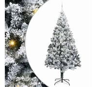 vidaXL Artificial Pre-lit Christmas Tree with Ball Set Green 400 cm, Modern Christmas Tree, Pre-Lit Holiday Decor, USB Powered Pine, Seasonal Home Ornament, Minimalist Outdoor