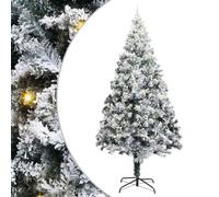 vidaXL Artificial Pre-lit Christmas Tree with Ball Set Green 400 cm, Modern Christmas Tree, Pre-Lit Holiday Decor, USB Powered Pine, Seasonal Home Ornament, Minimalist Outdoor