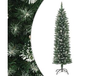 Vidaxl Artificial Slim Christmas Tree With Stand 150 Cm Pvc