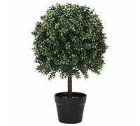 vidaXL Artificial Tree Green 35 x 35 x 50 cm Plastic