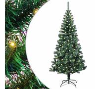 vidaXL ArtificialChristmasTree with 150 LEDs Green 120 cm PVC,