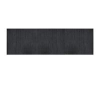 vidaXL Rug Rectangular Grey 60x200 cm Bamboo