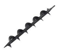vidaXL Auger Drill Bit Steel 75x600 mm