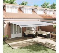 Awning Frame Manual Anthracite 600 x 300 cm Aluminium