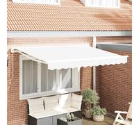 vidaXL Awning Frame White 300 x 200 cm Polyester with PU coating