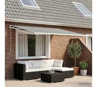 VidaXL Awning Replacement Fabric Anthracite And White 500 X 300 Cm