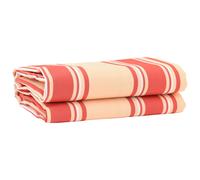 vidaXL Awning Replacement Fabric Yellow and orange 10 x 1.6 m Fabric