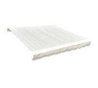 vidaXL Awning Top Sunshade Canvas Cream 450x300 cm Replacement Canvas Top