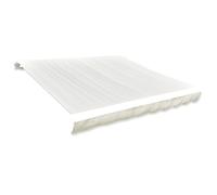 vidaXL Awning Top Sunshade Canvas Cream 6X3M (frame Not Included), Cream