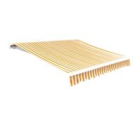 vidaXL Awning Top Sunshade Canvas Sunflower Yellow and White 6 x 3 m Awning