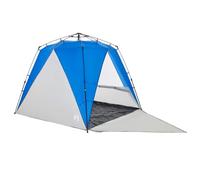 vidaXL Beach Tent 4-Person Azure Blue Quick Release Waterproof