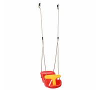 vidaXL Baby Swing with Safety Belt and Adjustable Rope Plastic
