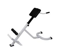 Vidaxl Back Extension Bench, Black