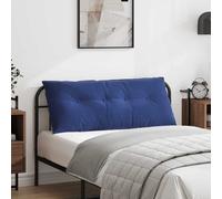 vidaXL Back Pillow Police Blue 120 x 50 cm Corduroy Fabric