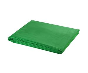 vidaXL Backdrop Cotton without Stand Green 500x300 cm Chroma Key