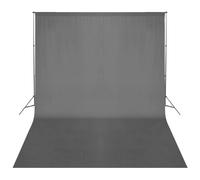 vidaXL Backdrop Support System 500 x 300 cm Black