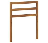 vidaXL Backrest Brown 59 x 4 x 73 cm Solid Acacia Wood, Stylish, Rectangular, Mo