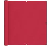vidaXL Balcony Privacy Screen, Bordeaux Red, 110 x 400 cm, Oxford Fabric, Modern Balcony Privacy Screen, UV-Resistant, Waterproof, Durable Solution for Garden, Patio, Patio Sail