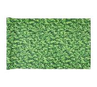 vidaXL Balcony Privacy Screen Fence Roll Net Plant Look Green 500x90 cm PVC