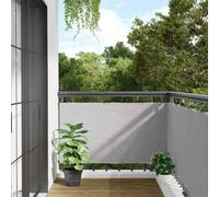 vidaXL Balcony Privacy Screen Grey 600x90 cm PVC UK