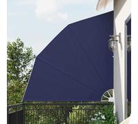 vidaXL Balcony Privacy Screen Navy blue 210 x 210 cm Fabric