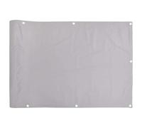 vidaXL Balcony Privacy Screen Outdoor Screen Privacy Net Grey 700x75 cm PVC