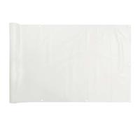 vidaXL Balcony Privacy Screen Outdoor Screen Privacy Net White 500x120 cm PVC