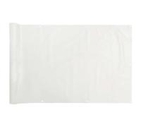 vidaXL Balcony Privacy Screen Outdoor Screen Privacy Net White 500x90 cm PVC