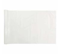 vidaXL Balcony Privacy Screen Outdoor Screen Privacy Net White 700x120 cm PVC