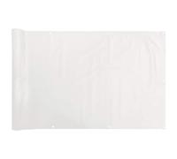 vidaXL Balcony Privacy Screen Outdoor Screen Privacy Net White 800x120 cm PVC