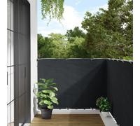 vidaXL Balcony Screen Anthracite 120x300 cm Oxford Fabric Privacy Screening