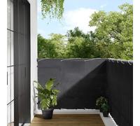 vidaXL Balcony Screen Anthracite 120x700 cm 100% Polyester Oxford
