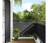 vidaXL Balcony Screen Anthracite 75x700 cm 100% Polyester Oxford