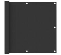 vidaXL Balcony Screen Anthracite 90x300 cm Oxford Fabric Sun Protection Panel