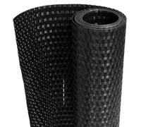 (black, 300 x 90 cm) vidaXL Balcony Screen Privacy Screen Outdoor Garden Fence Screen Poly Rattan