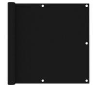 vidaXL Balcony Screen Black 90x300 cm Oxford Fabric, Black