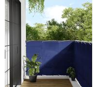 vidaXL Balcony Screen Blue 120x1000 cm 100% Polyester Oxford