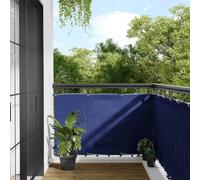 vidaXL Balcony Screen, Privacy Screen for Outdoor Patio Garden, Weatherproof and UV Protection Fence Screen, Blue 100% Polyester Oxford