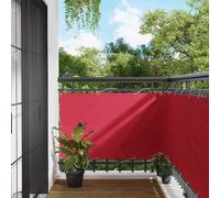 vidaXL Balcony Screen Burgundy 100 x 600 cm Oxford Fabric
