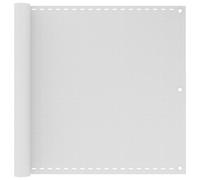 vidaXL Balcony Screen HDPE 90x600 cm White
