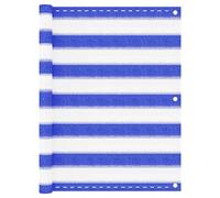 vidaXL Balcony Screen - HDPE Fabric Multicolour Balcony Shade - Mould and UV Proof - Water and Wind Permeable - Size 75x500 cm - Easy Installation