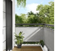 (light grey, 75 x 800 cm) vidaXL Balcony Screen Outdoor Privacy Screen Fence Patio Screen Oxford Fabric