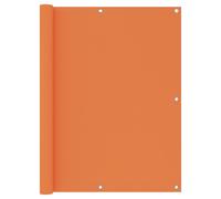 vidaXL Balcony Screen Orange 120x600 cm Oxford Fabric Protective Privacy Fence