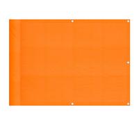 vidaXL Balcony Screen Orange 75x1000 cm 100% Polyester Oxford garden screen