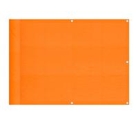 vidaXL Balcony Screen Orange 75x700 cm 100% Polyester Oxford garden screen