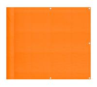 vidaXL Balcony Screen Orange 90x1000 cm 100% Polyester Oxford garden screen