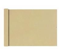 vidaXL Balcony Screen Oxford Fabric 75x400cm Beige Garden Patio Panel Sunshade