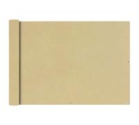 vidaXL Balcony Screen Oxford Fabric 75x600cm Beige Garden Patio Panel Sunshade