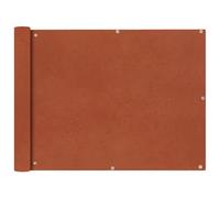 vidaXL Balcony Screen Oxford Fabric 90x600 cm Terracotta